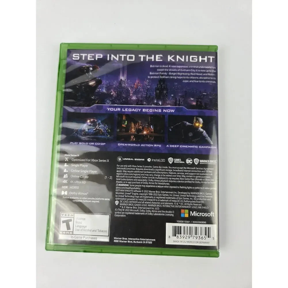 Gotham Knights (Microsoft Xbox Series X, 2022)
